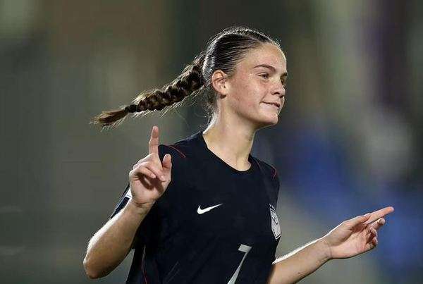 U17女足世界杯单场6球，迪玛丽亚：哈兰德让我看见禁区里的冷酷